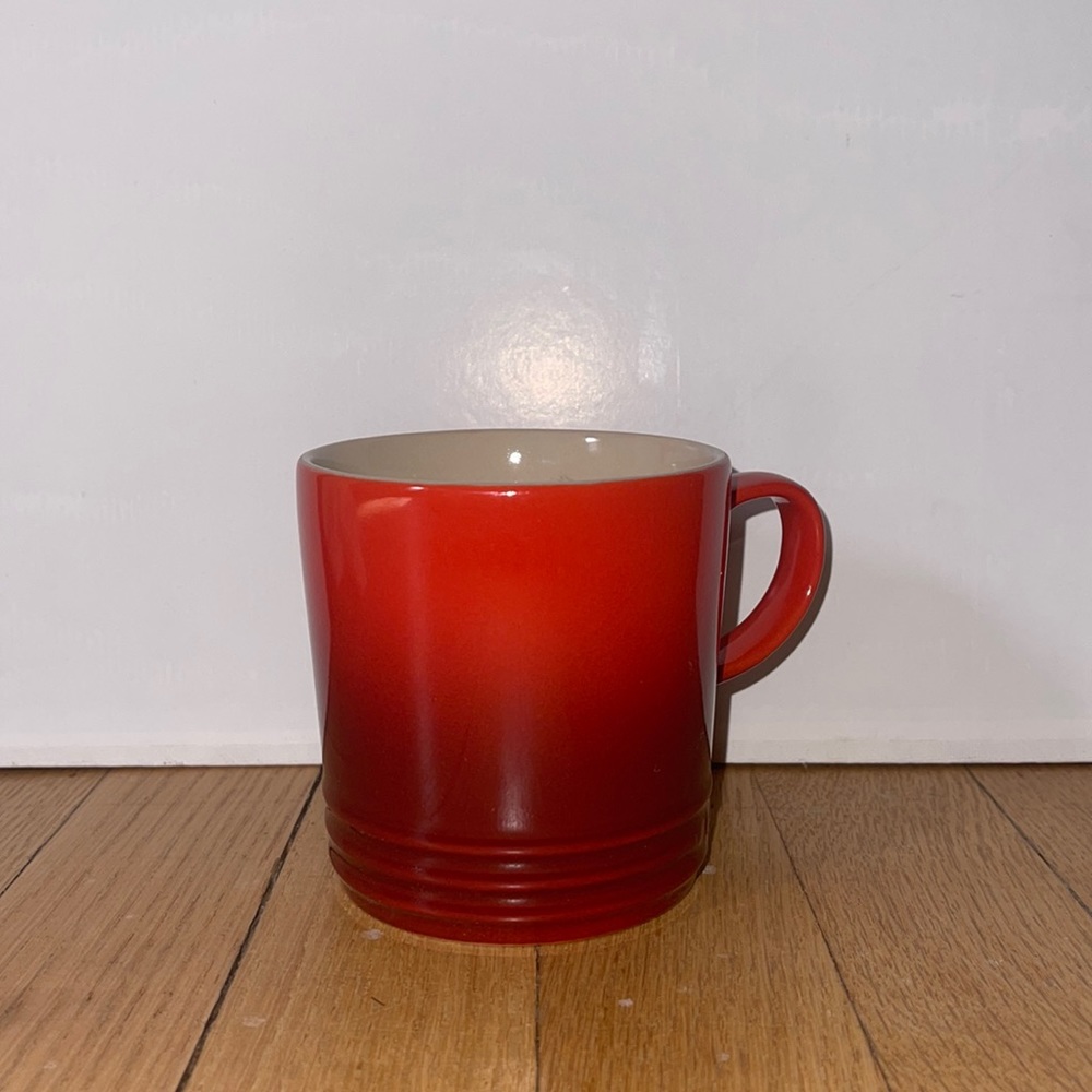 OMBRÉ RED LE CREUSET MUG